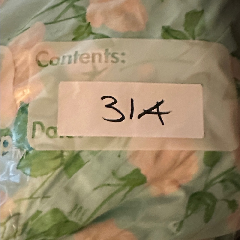Hill House green Floral Dress size small unlined sleeveless cotton side pockets - Picture 9 of 9